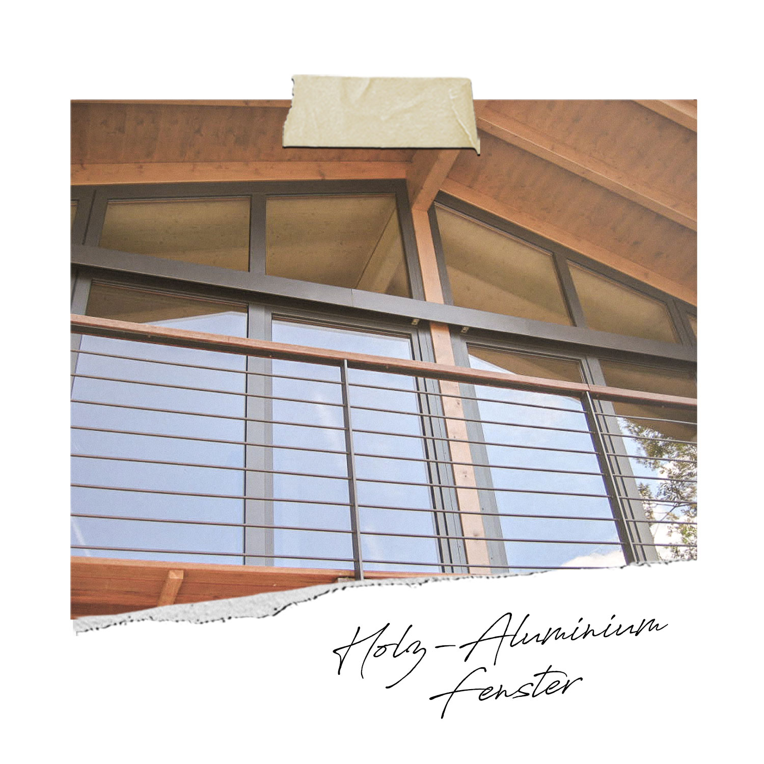 Holz-Aluminiumfenster